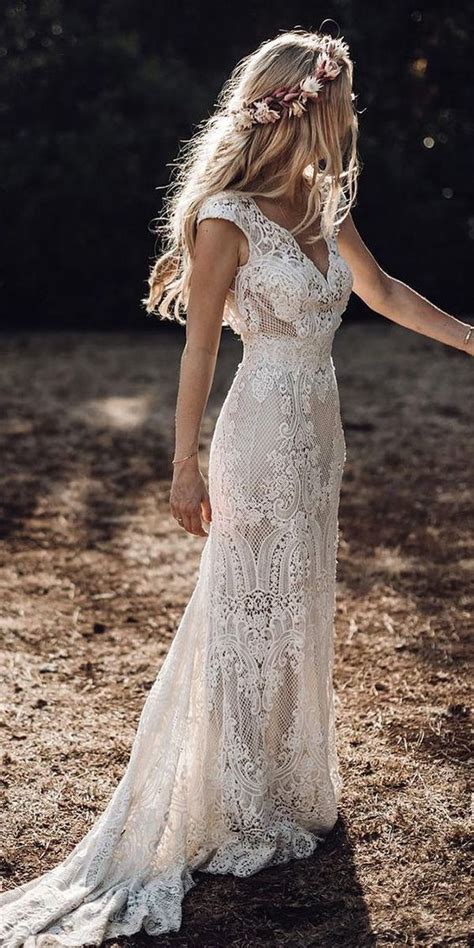 Boho Chic Dress Wedding Ideas Sparking Elegance