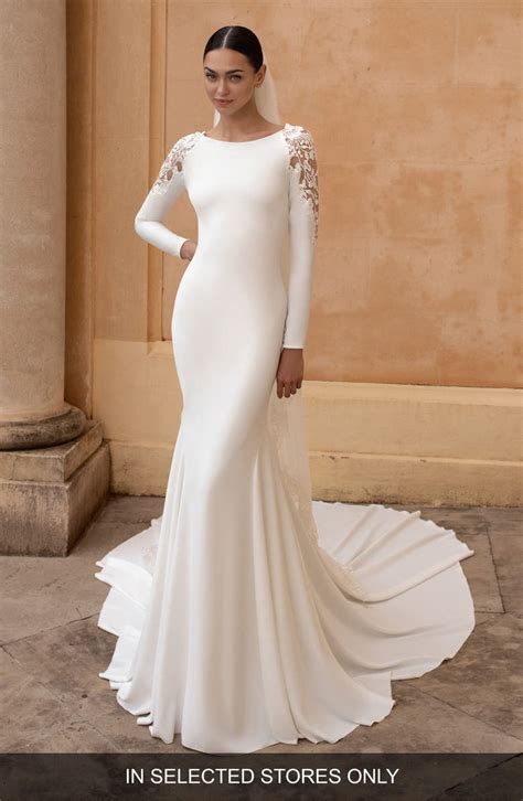 Best Long Sleeve Trumpet Wedding Dress Ideas