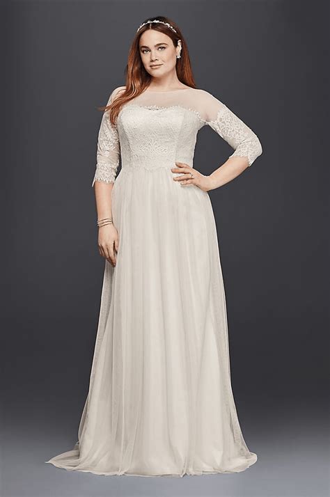 Plus Size Modest Wedding Dress Ideas