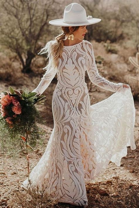 Unique Wedding Dresses Bohemian Styles